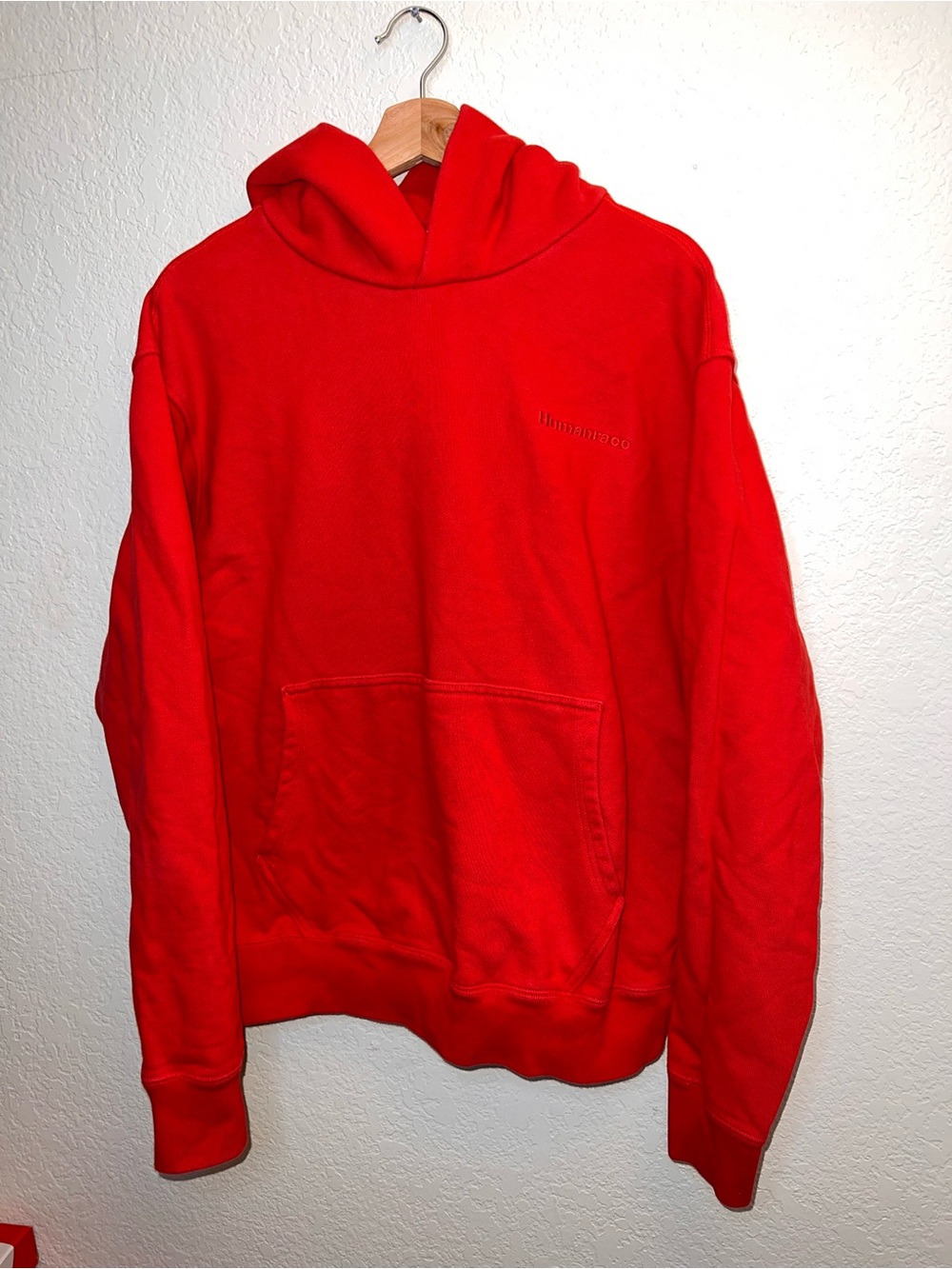 Adidas x Pharrell Williams Humanrace Hoodie ‘Active Red’ Size Large